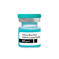 Бирюзовый пилинг с ПДРН и пептидом меди Тiffany Blue Peel BTpeeL, 3 мл. 