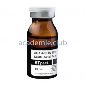 Профессиональный пилинг  мульти - кислотный АНА и BHА  AНA & BНA Multi - Acid Peel 50% BTpeeL