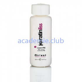 Шампунь для глубокой очистки волос Keratin Shampoo Pre №1 Nirvel, 250 мл